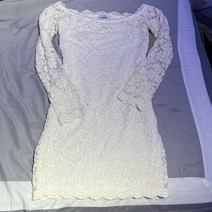 White Lace Dress
